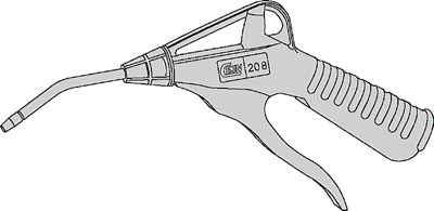 Air And Fluid Gun Fixed Tube 1/4 11 208 0100