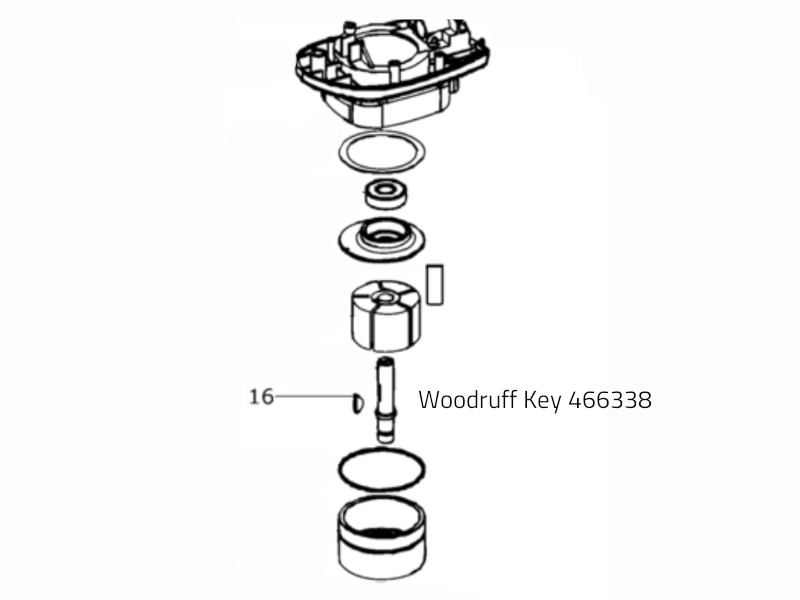 Plaque De Guidage Woodruff 466338