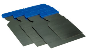 20-963 Japonais Spatule À Enduire Set (5, 8, 10, 12 Cm)