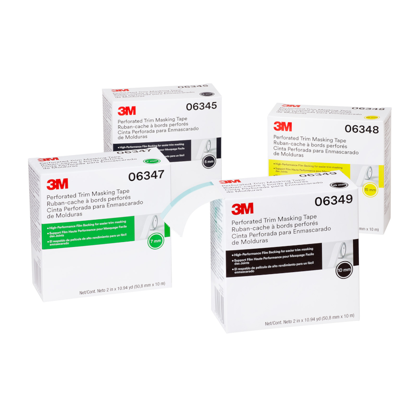 Ruban De Masquage Pour Finition Perforé 50,8Mm X 10 M