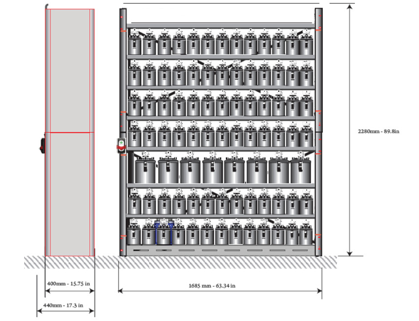 Alphamix 160 Overdel 4 X 1 Liter Hylde