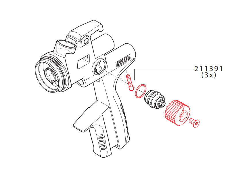 Låseskrue Til Air Micrometer
