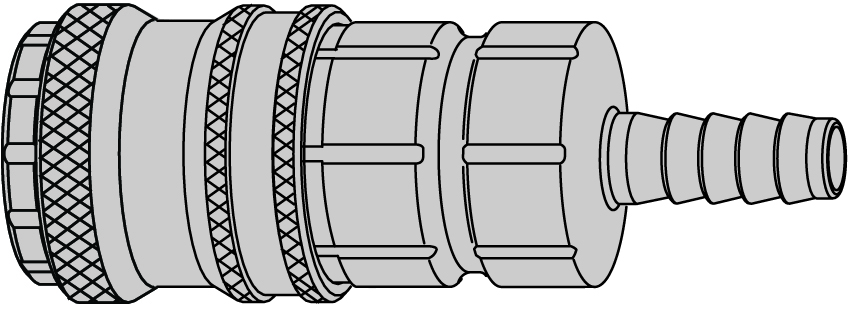 eSafe Hose Connection 1/4" NBR