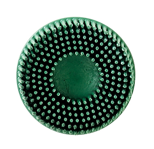 Scotch-Brite Roloc Bristle Disque, 50 Mm X 15.8 Mm, P50, Vert, 07524