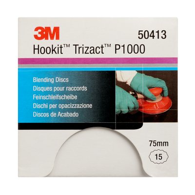 Disque De Mélange Trizact Hookit 443Sa, P1000, 75 Mm, 50413