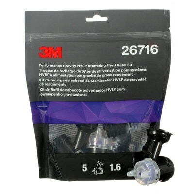 Performance Gravity HVLP Atomizing Head Refill Kit