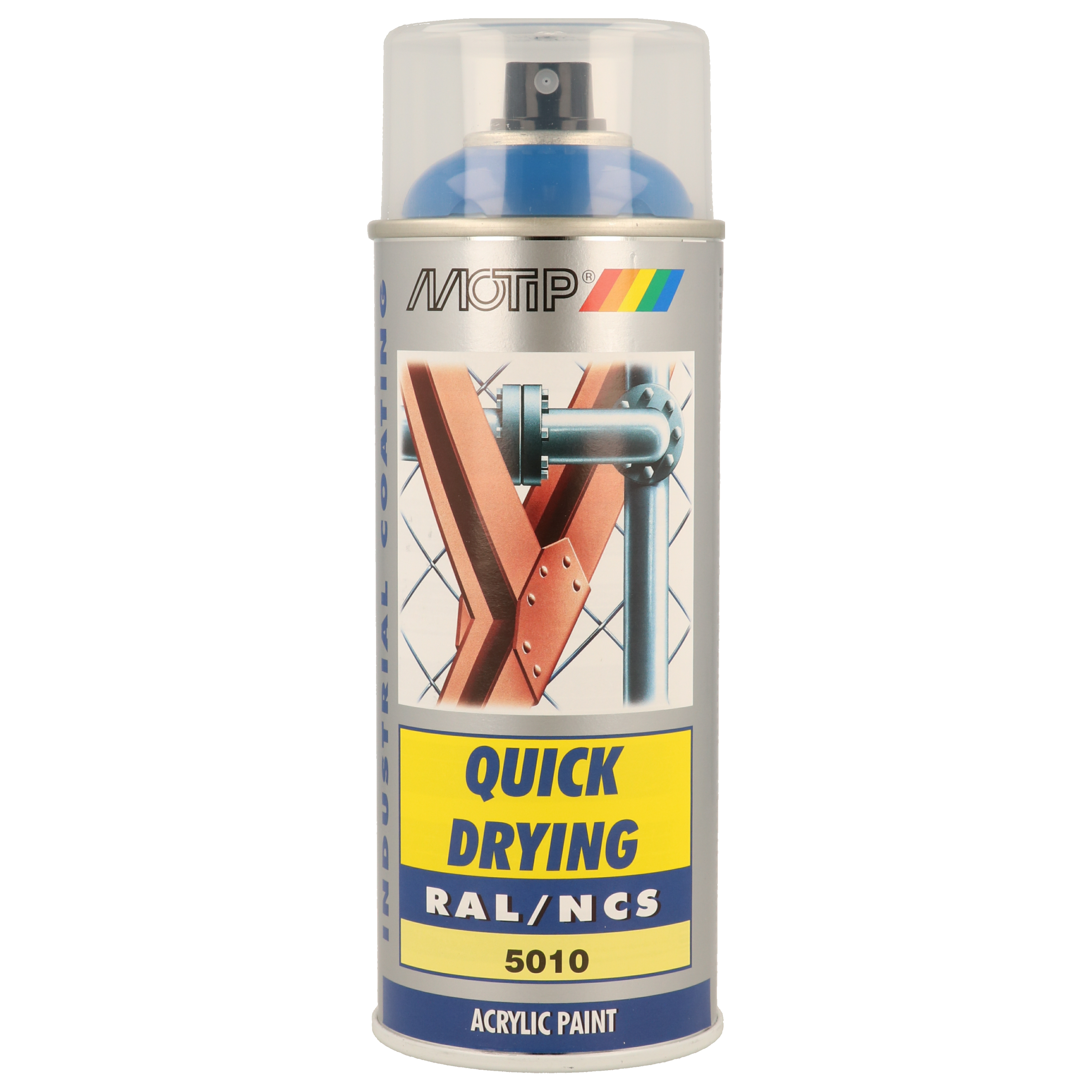 Peinture En Spray Brillante - Ral 5010 Gentian Bleu