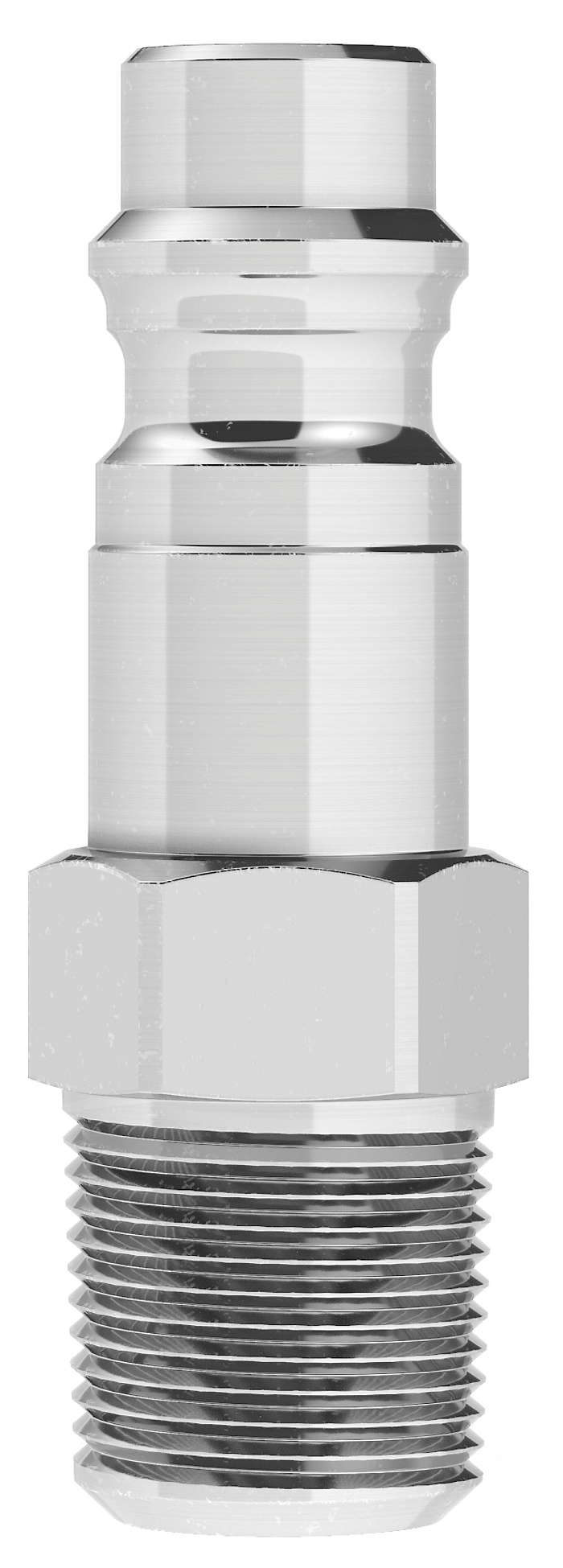 Nippel, Udvendigt gevind R 1/4" (BSPt) Series 342