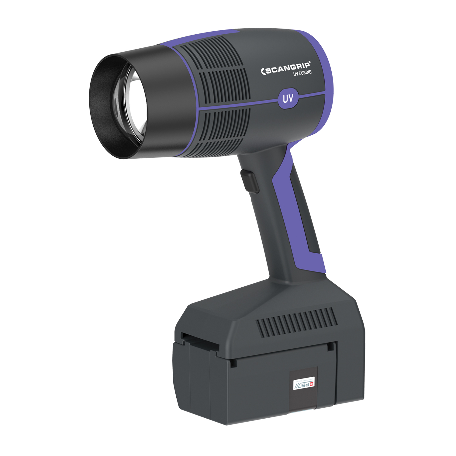 Pistolet Uv Avec Lumière Led, Rechargeable
