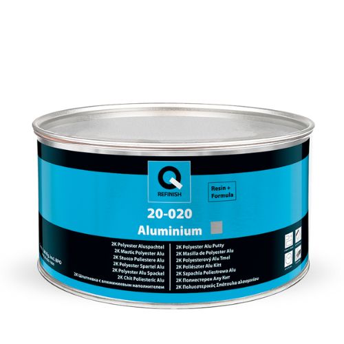 20-020 Aluminium 2K Polyester Metallisk Spartel