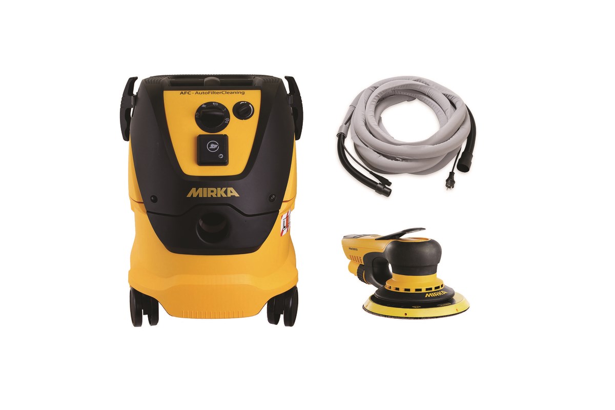 Deros 650Cv 150Mm 5.0 & Støvsuger 1230 L Afc + Slange 6M