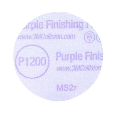 Hookit 260L+ Purple Disque De Finition Avec Film 76Mm